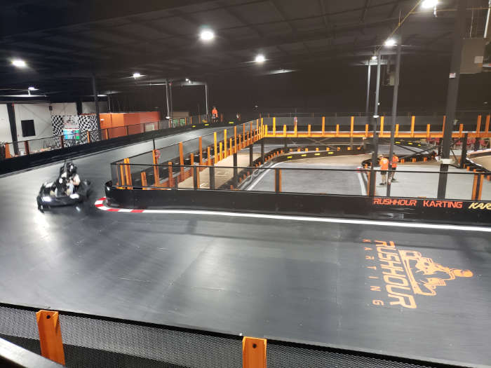 New Upper Level Track