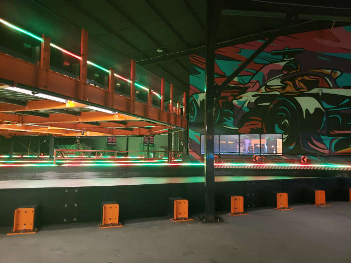 New Lower Level Track